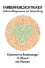 Image for Farbenfehlsichtigkeit Ishihara Diagramme zur Sehprufung Optometrie Farbmangel Prufbuch mit Formen