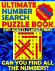 Image for Ultimate Number Search Puzzle Book for Adults - Large Print
