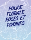 Image for Police florale roses et pivoines