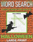 Image for Word Search Puzzle Book for Adults Halloween : LARGE PRINT Word Searches with a Spooky Holiday theme. Makes a great gift.