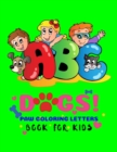 Image for ABC Dogs Paw Coloring Letters Book For Kids