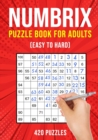 Image for Numbrix Puzzle Books for Adults : Numbricks Math Logic Puzzle Book Easy to Hard 420 Puzzles