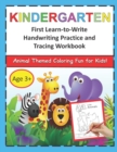 Image for Kindergarten First Learn-to-Write Handwriting Practice and Tracing Workbook
