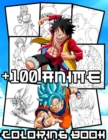 Image for +100 anime coloring book