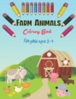 Image for Farm : Farm Animals Coloring Book for Girls Ages 2-4: A Cute Farm Animal Coloring Book for Kids, 20 high-quality illustrations