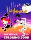 Image for Happy Halloween Coloring Book For Kids 4-8