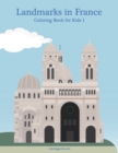 Image for Landmarks in France Coloring Book for Kids 1