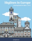 Image for Skylines in Europe Coloring Book for Kids 1, 2 &amp; 3