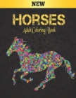 Image for Horses Adult Coloring Book