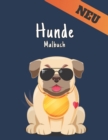 Image for Hunde Malbuch : Stressabbau 50 einseitige Hundedesigns Erstaunliche Hunde Stressabbau- und Entspannungsdesigns zum Ausmalen von 100-Seiten-Malbuch Stressabbau-Tierdesigns