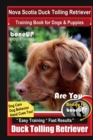 Image for Nova Scotia Duck Tolling Retriever Training Book for Dogs &amp; Puppies By BoneUP DOG Training, Dog Care, Dog Behavior, Hand Cues Too! Are You Ready to Bone Up? Easy Training * Fast Results Duck Tolling
