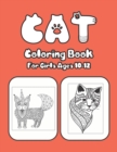 Image for Cat Coloring Book For Girls Ages 10-12