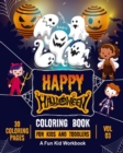 Image for Happy Halloween Coloring Book for Kids and Toddlers A Fun Kid Workbook 30 Coloring Pages Vol 03