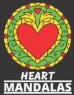 Image for Heart Mandalas : Simple Mandalas For Seniors 50 Large Print Stress Relief, Meditation And Fun Mandalas