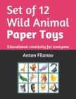 Image for Set of 12 Wild Animal Paper Toys : Educational creativity for everyone