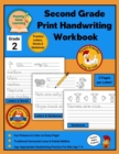 Image for Second Grade Print Handwriting Workbook with Traditional Horizontal Lines and Dotted Midline