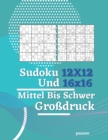 Image for Sudoku 12x12 und 16x16 Mittel Bis Schwer Großdruck