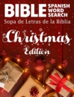 Image for Spanish Bible Word Search Christmas Edition (Sopa de letras de la Biblia) : Large Print Edicion de Navidad