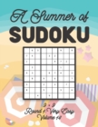 Image for A Summer of Sudoku 9 x 9 Round 1 : Very Easy Volume 14: Relaxation Sudoku Travellers Puzzle Book Vacation Games Japanese Logic Nine Numbers Mathematics Cross Sums Challenge 9 x 9 Grid Beginner Friendl