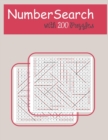 Image for NumberSearch with 200 puzzles : Number puzzles for kids