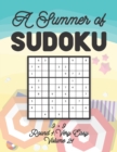 Image for A Summer of Sudoku 9 x 9 Round 1 : Very Easy Volume 21: Relaxation Sudoku Travellers Puzzle Book Vacation Games Japanese Logic Nine Numbers Mathematics Cross Sums Challenge 9 x 9 Grid Beginner Friendl