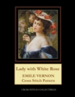 Image for Lady with White Rose : Emile Vernon Cross Stitch Pattern
