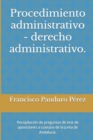 Image for Procedimiento administrativo - derecho administrativo.