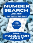 Image for Number Search Puzzle for Adults