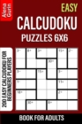 Image for Easy Calcudoku Puzzles 6x6 Book for Adults