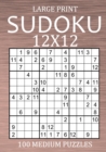 Image for Large Print Sudoku 12x12 - 100 Medium Puzzles