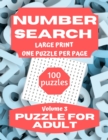 Image for Number Search Puzzle for Adults