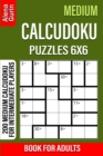 Image for Medium Calcudoku Puzzles 6x6 Book for Adults