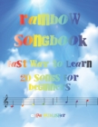 Image for Rainbook Songbook : Fast way to learn 20 Songs for Beginners