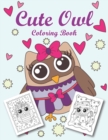 Image for Cute Owl Coloring Book : Owl coloring for kids
