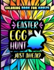 Image for Easter Egg Hunt Just Ahead, Coloring Book For Adults