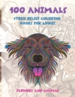 Image for Stress Relief Coloring Books for Adults Flowers and Animal - 100 Animals