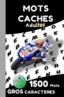 Image for MOTS CACHES ADULTES 1500 Mots Gros Caracteres - Les Carnets De Jeux Cocktail Cerebral &amp; Bon Bagay