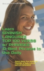 Image for Learn SPANISH LANGUAGE TOP 100 VERBS w/ PHRASES