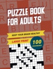 Image for Keep Your Brain Healthy! Puzzle Book For Adults 100 Crosswords