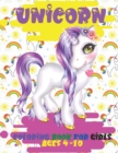 Image for Unicorn Coloring Book For Girls Ages 4-10 : 70 Adorable Designs and Coloring Pages for Your Princess.