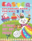 Image for Easter Colouring Book for Kids 2-5 year old : A Fun Activity book for colouring, doodling, cutting, gluing, puzzles I 80 Pages