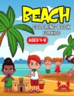 Image for Beach Coloring Book for Kids Ages 4-8