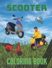 Image for Scooter Coloring Book : Fun Gift Notebook Illustrations