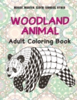 Image for Woodland Animal - Adult Coloring Book - Moose, Marten, Sloth, Lioness, other