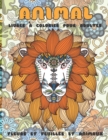 Image for Livres a colorier pour adultes - Fleurs et feuilles et animaux - Animal