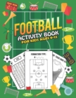Image for football activity book for kids ages 8-12
