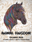 Image for Animal Kingdom - Coloring Book - 100 Animals designs in a variety of intricate patterns