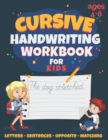 Image for Cursive Handwriting Workbook for Kids : Best for Ages 4-10, With Letter, Word, Sentence and Matching Practice. Over 100 Pages of Handwriting and Lettering Practice. Made by BrainZig