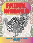 Image for Livres a colorier pour adultes - Gros caracteres - Animal Mandala
