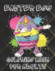 Image for Easter egg coloring book for adults